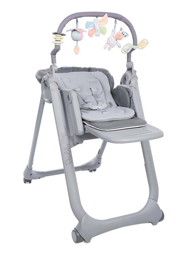 Chicco - Polly Magic Relax Highchair 0M-3Y, Graphite - Image 1