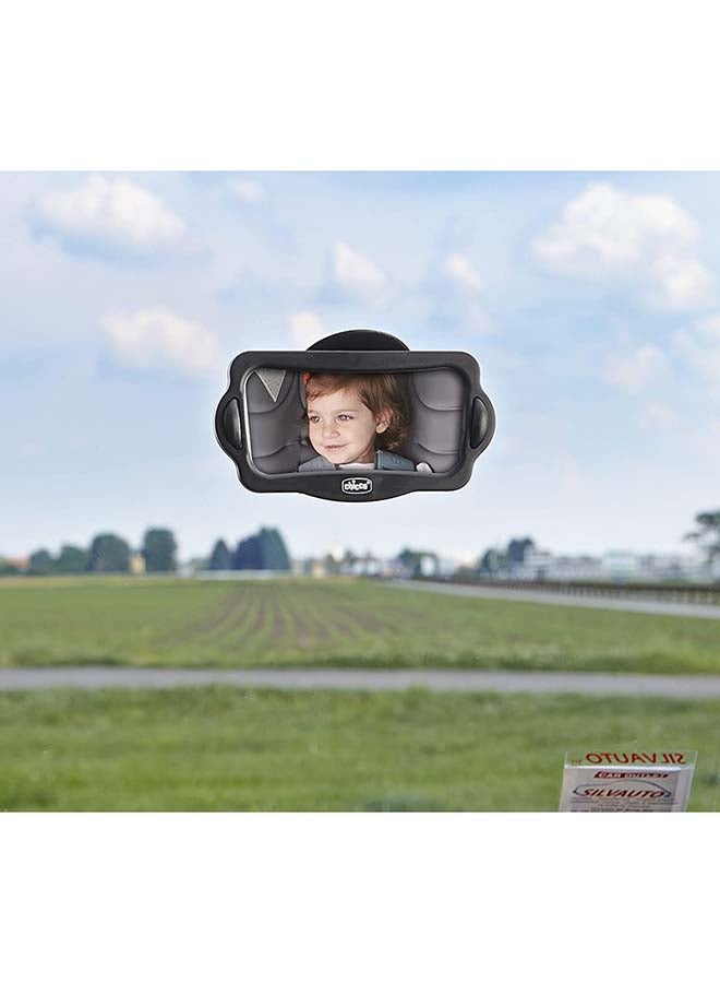 شيكو مرآة الرؤية الخلفية للطفل بلون أسود/ شفاف - Image 4