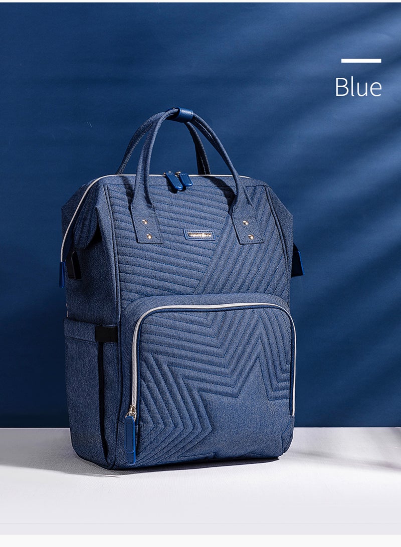 Multifunction Travel Diaper Bag - Nova Blue - pnsku/N36358380A/45/_/1706170077/1381ca49-9ea5-466b-9e40-61081aaaef24