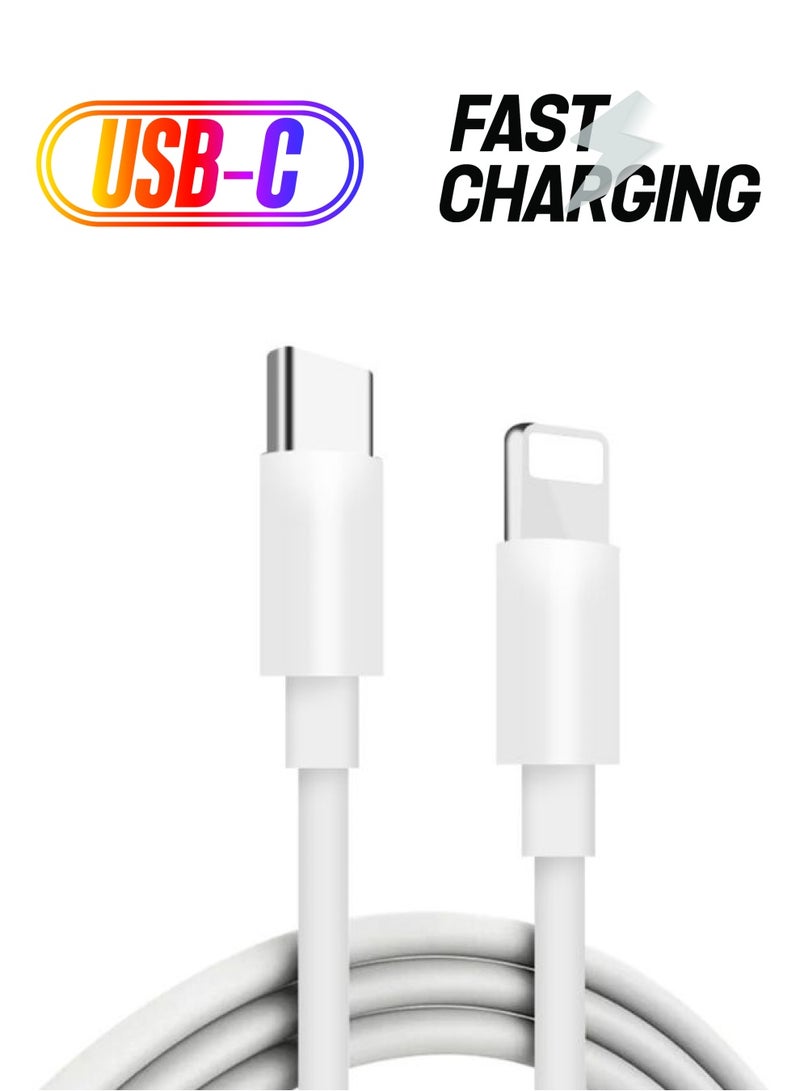 Beauenty Type-C To Lightning Data Sync And Charging Cable White - Image 1