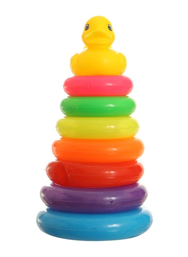 لعبة حلقات التكديس مع بطة من 7 قطع - Image 1