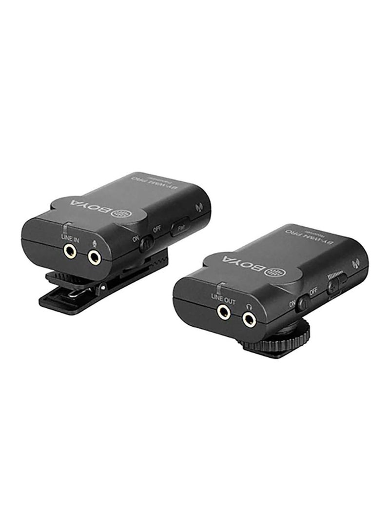 BOYA Universal Lavalier Wireless Microphone Kit BY-WM4 Pro Black  - Image 2