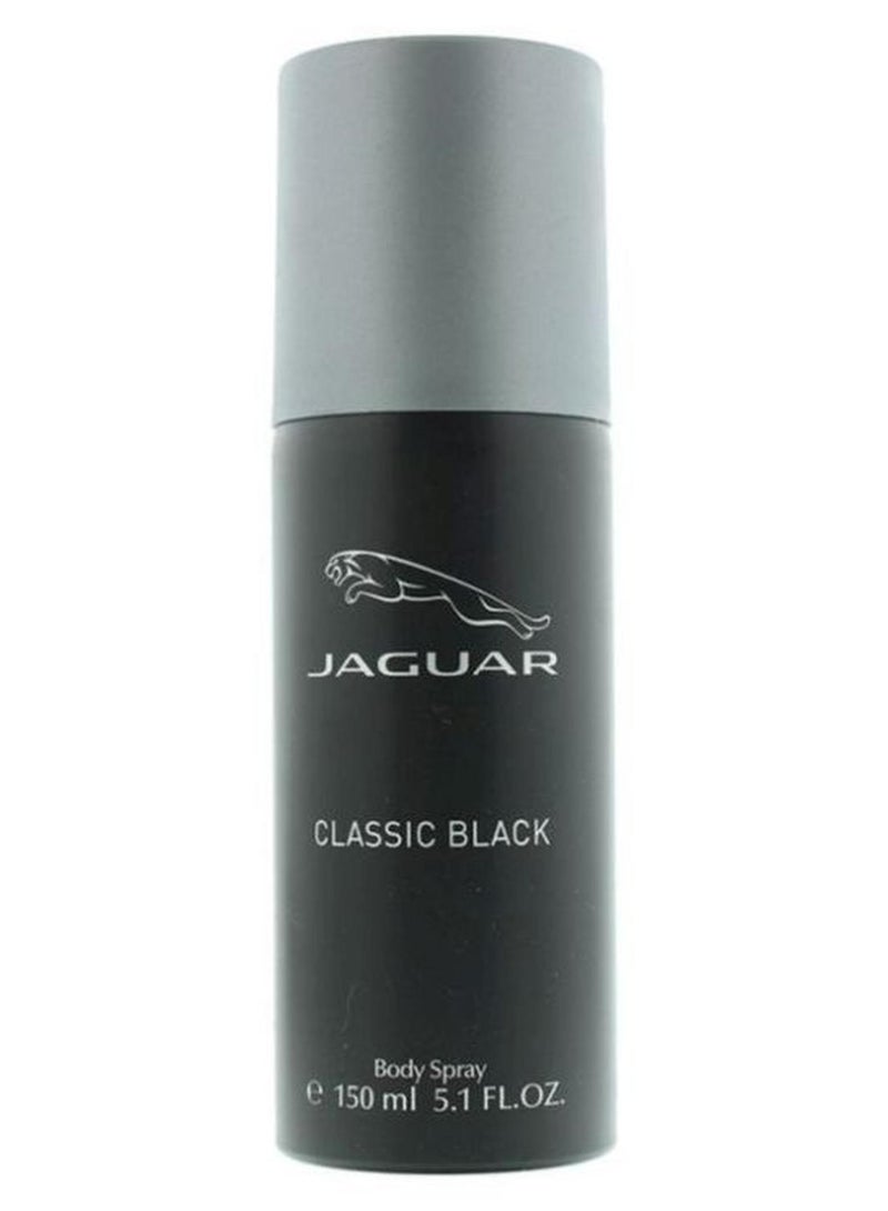 JAGUAR Classic Black Body Spray 150ml - Image 1