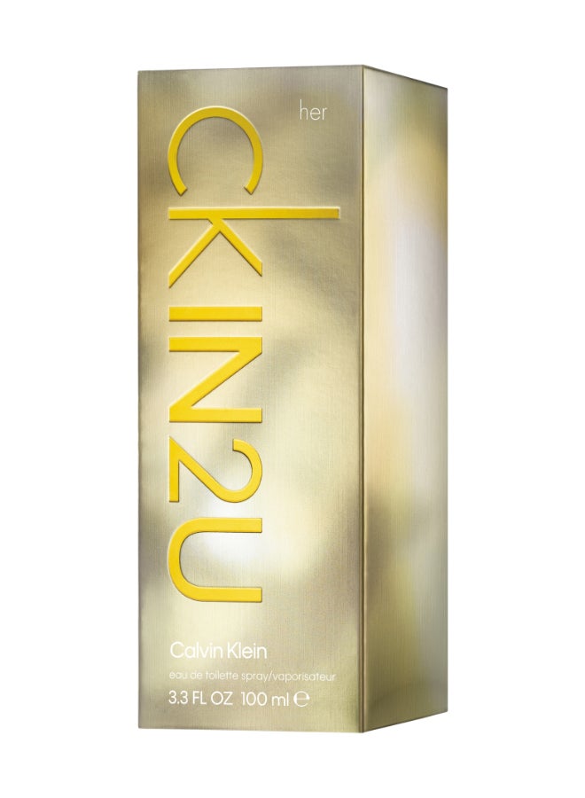 CALVIN KLEIN - In2U Eau De Toilette 100ml - Image 1