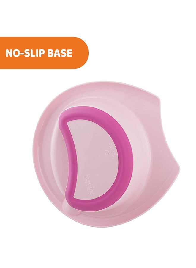 Chicco - Easy Feeding Plate 6M+, Assorted - Image 1