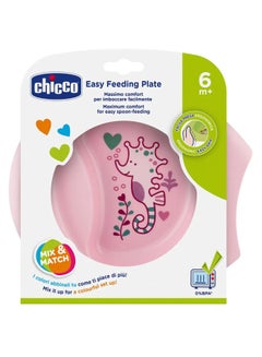 Chicco Easy Feeding Plate 6M+, Assorted  - Image 3