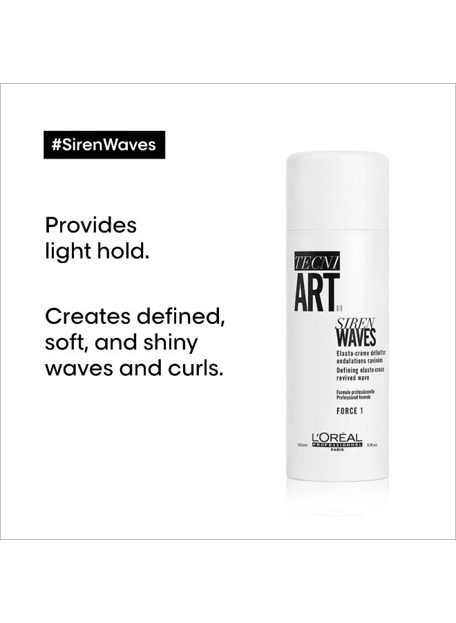 L'Oréal Professionnel - Techni Art Siren Waves Styling Cream 150ml - Image 1