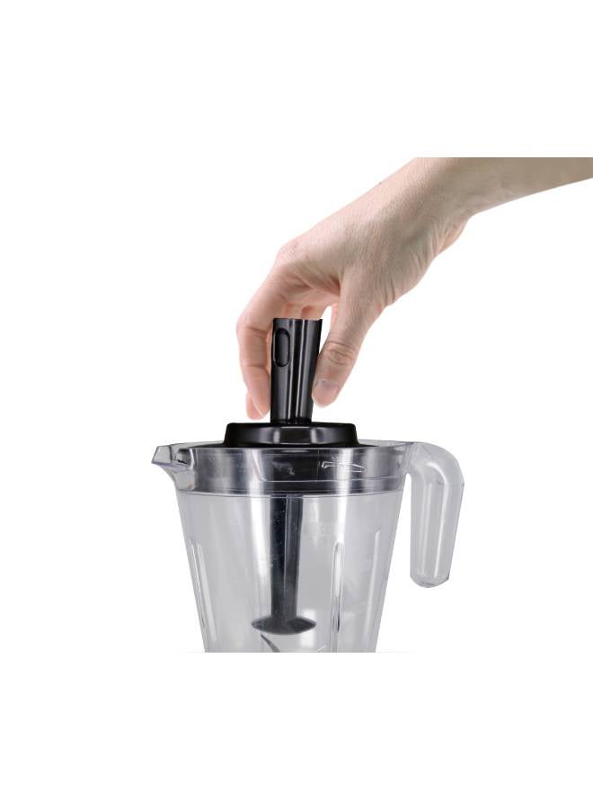 Moulinex - Genuine Blender With Grinder And Grater, 1.5 L 400 W LM2428EG Black - Image 1