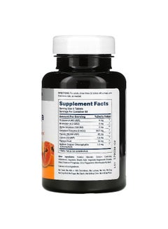 American Health Chewable Super Papaya Enzyme Plus, 180 Tablets  - Image 2