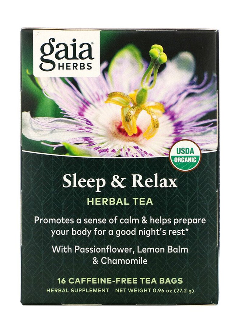 Gaia Herbs - Caffeine-Free Sleep And Relax - Image 1