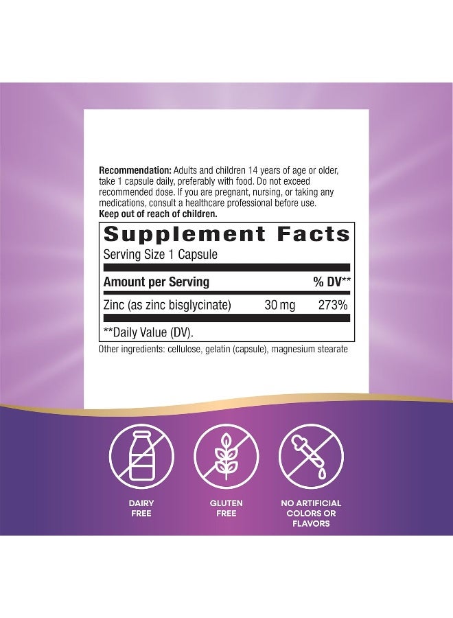 ناتشور واي زنك مخلب - 100 كبسولة - Image 4