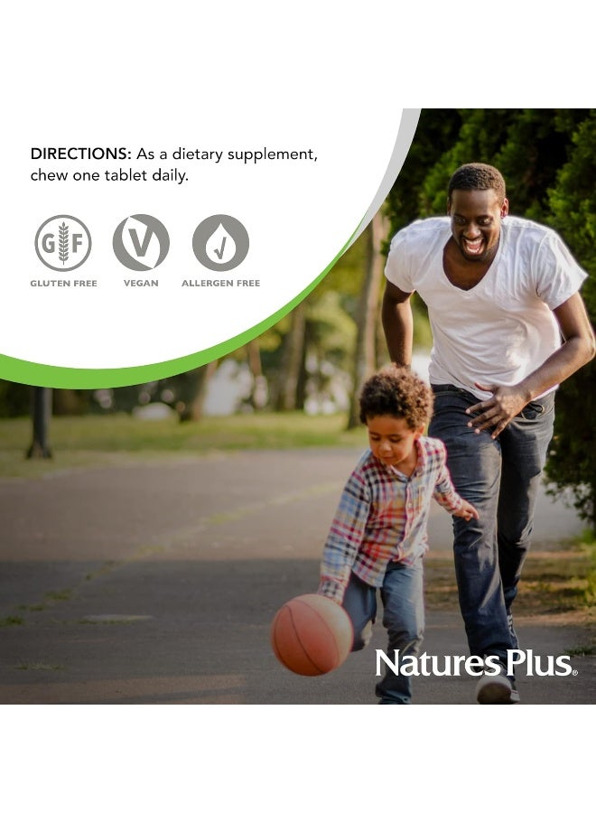 Natures Plus Orange Juice Jr Vitamin C Supplement - 180 Tablets - Image 4