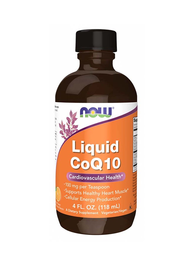 Now Foods NOW Foods, Liquid CoQ10, 100 mg , 4 fl oz (118 ml)  - Image 1