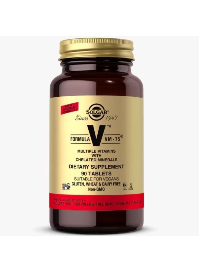Solgar Formula VM-75, 90 Tablets Packaging May Vary - Image 5