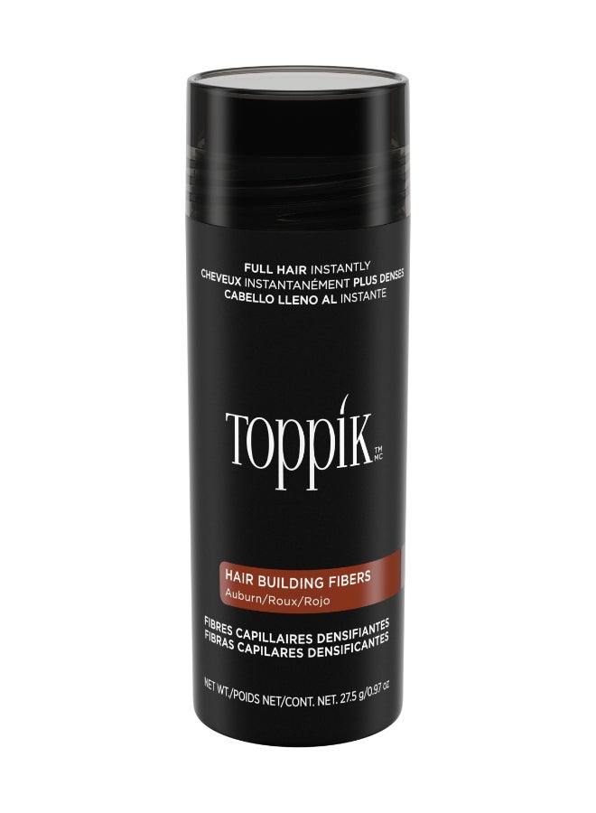 Toppik Hair Building Fibers Auburn Hair Color 27.5 Grams Auburn 27.5grams  - Image 1