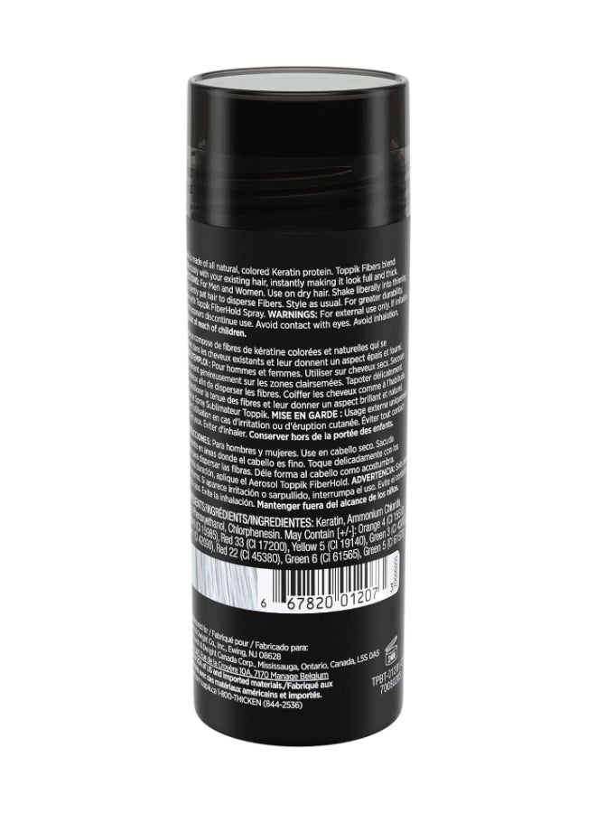 Toppik Hair Building Fibers White Hair Color 55 Grams White 55grams  - Image 2