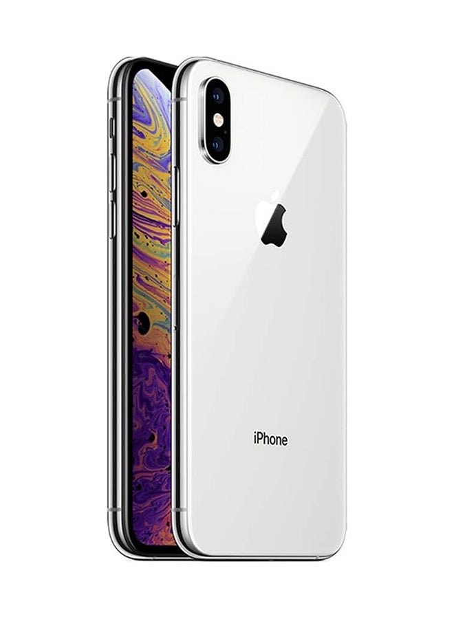 Apple - Renewed - iPhone XS 256GB Silver 4G With Facetime - International Version - Image 1