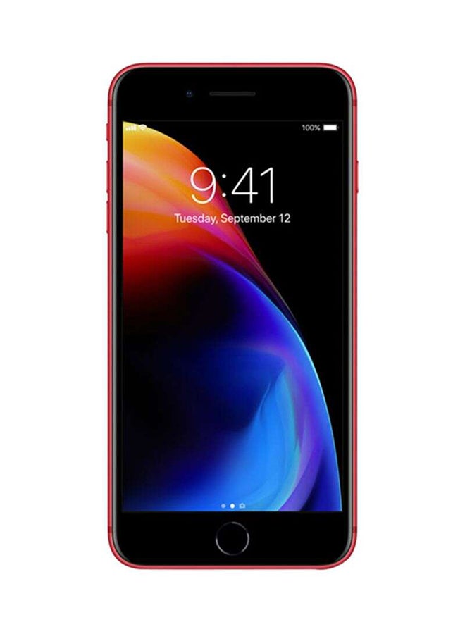Apple Renewed - iPhone 8 Plus 256GB Red 4G With Facetime - International Version - Image 2