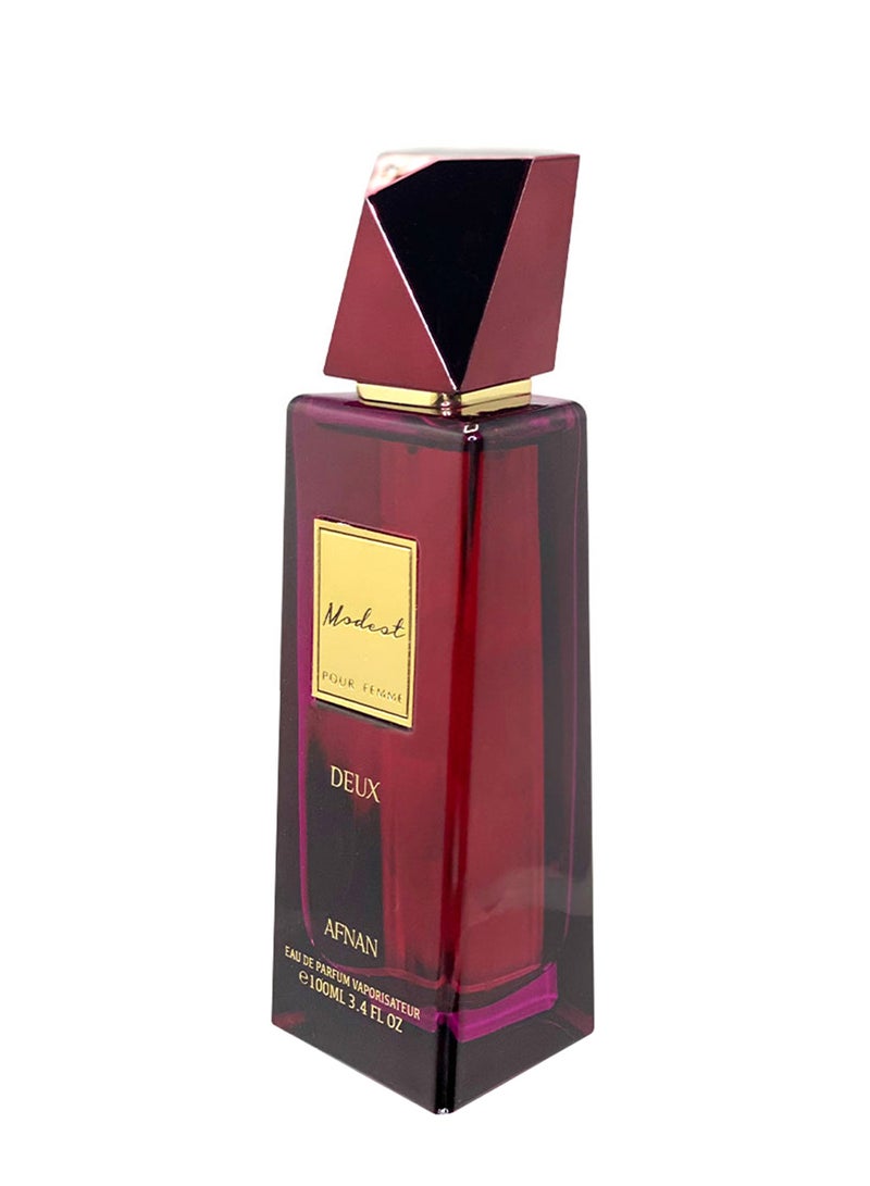 Afnan Modest Pour Femme Deux EDP 100ml  - Image 2
