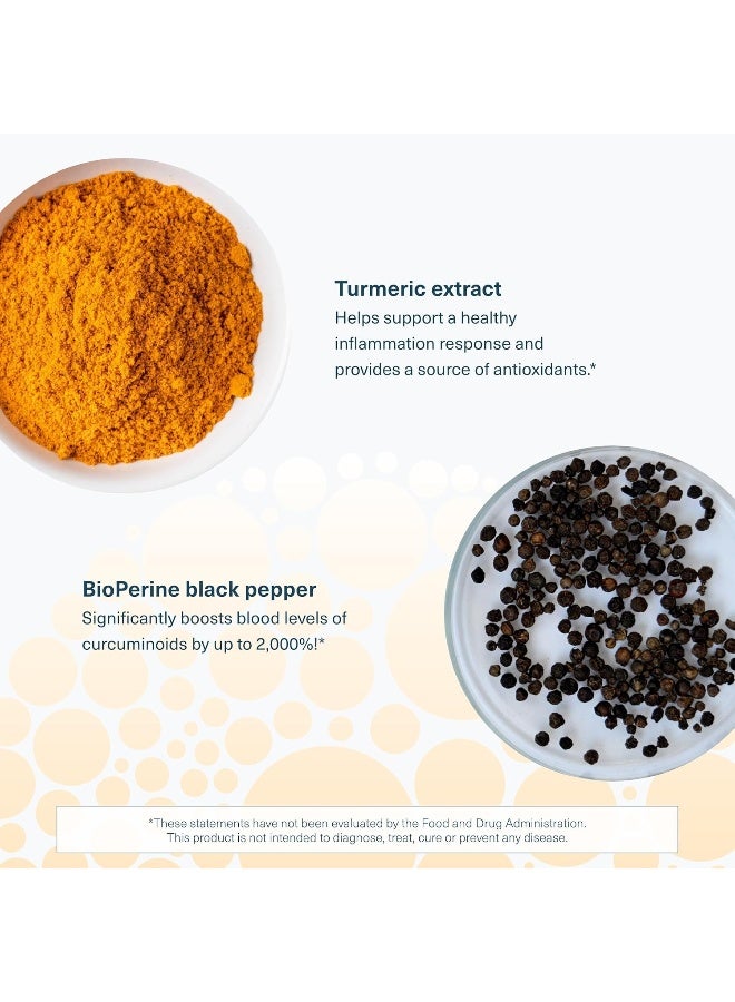 youtheory Turmeric Extra Strength Formula - 60 Capsules - Image 4