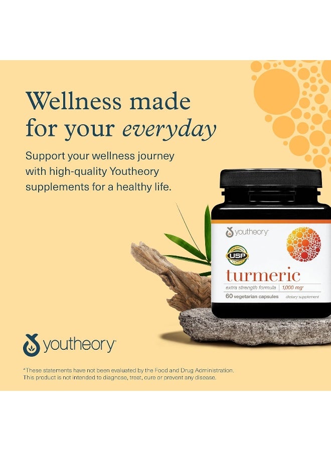 youtheory Turmeric Extra Strength Formula - 60 Capsules - Image 5