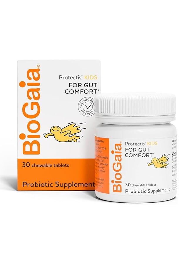 BioGaia Probiotic Supplement Lemon Flavoured - 30 Tablets - Image 1
