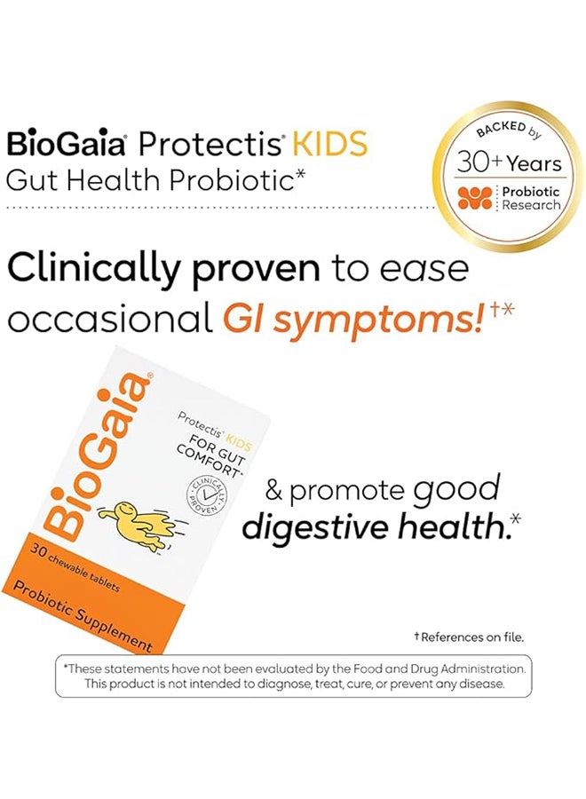 BioGaia Probiotic Supplement Lemon Flavoured - 30 Tablets - Image 3