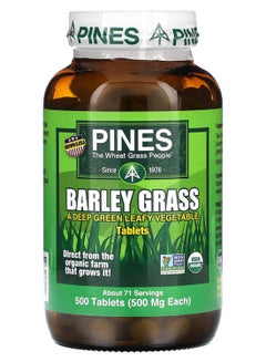 Pines International Barley Grass - 500 Tablets  - Image 1