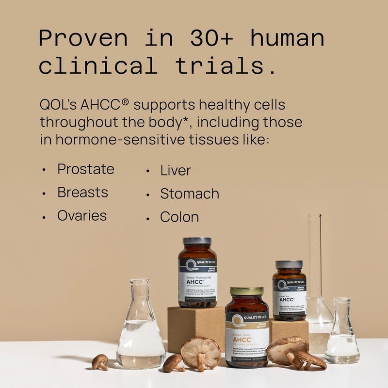 AHCC Rx دعم المناعة 300 ملغ - 60 كبسولة لينة - Image 4