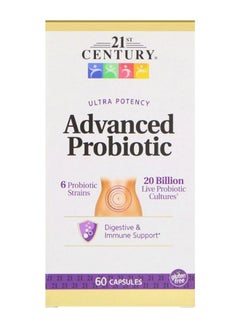 21st CENTURY Ultra Potency Advanced Probiotic - 60 Capsules  - Image 2