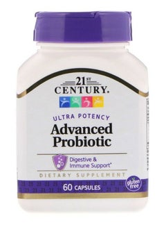 21st CENTURY Ultra Potency Advanced Probiotic - 60 Capsules  - Image 1