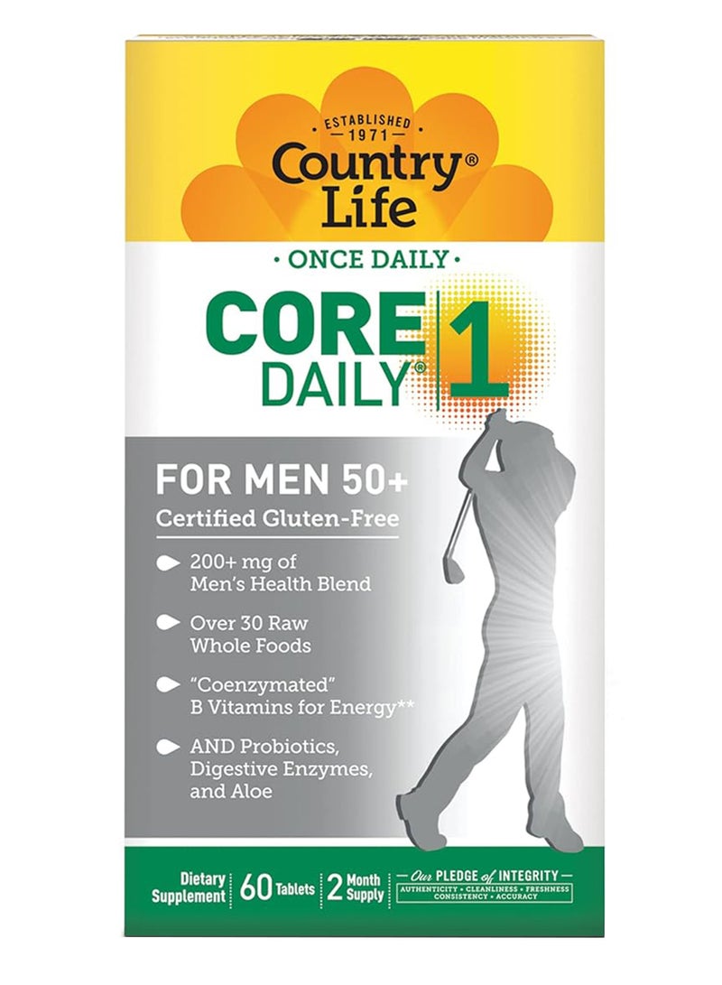 Country Life - Core Daily-1 Multi Vitamins - 60 Tablets - Image 1