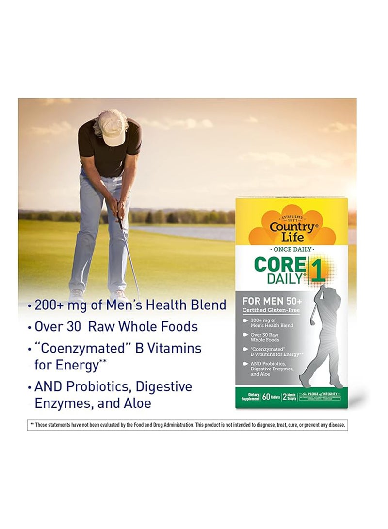 Country Life - Core Daily-1 Multi Vitamins - 60 Tablets - Image 1