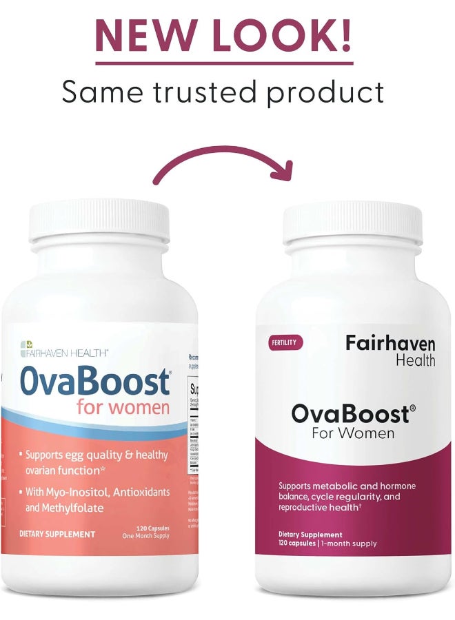 fairhaven health OvaBoost for Women, 120 Capsules - Image 4