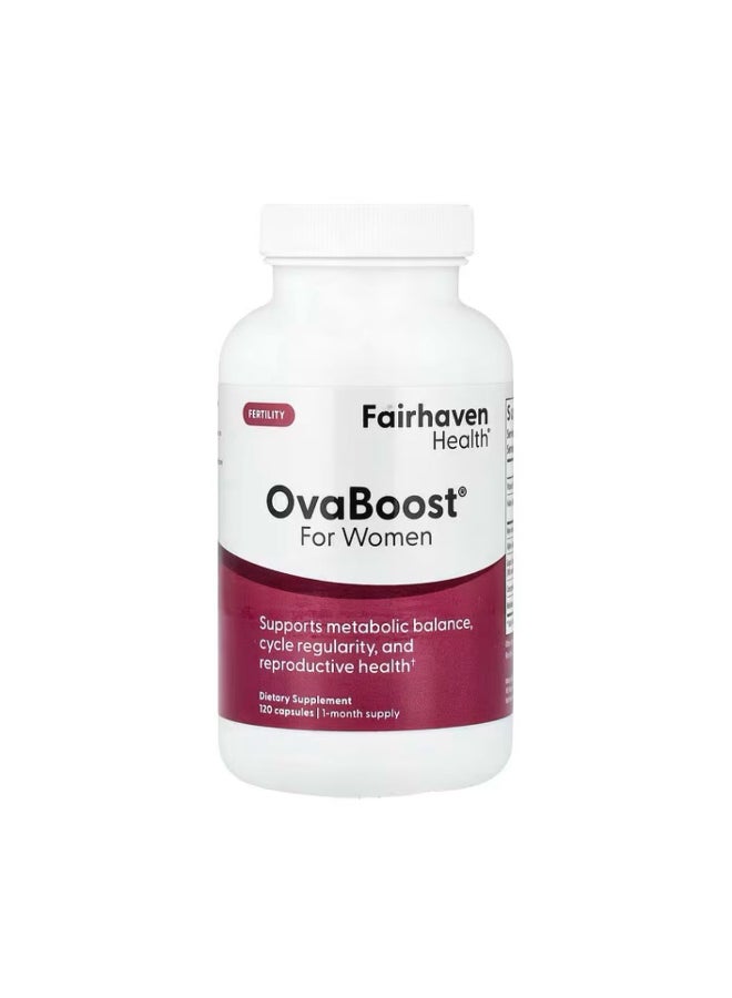 fairhaven health OvaBoost for Women, 120 Capsules - Image 1