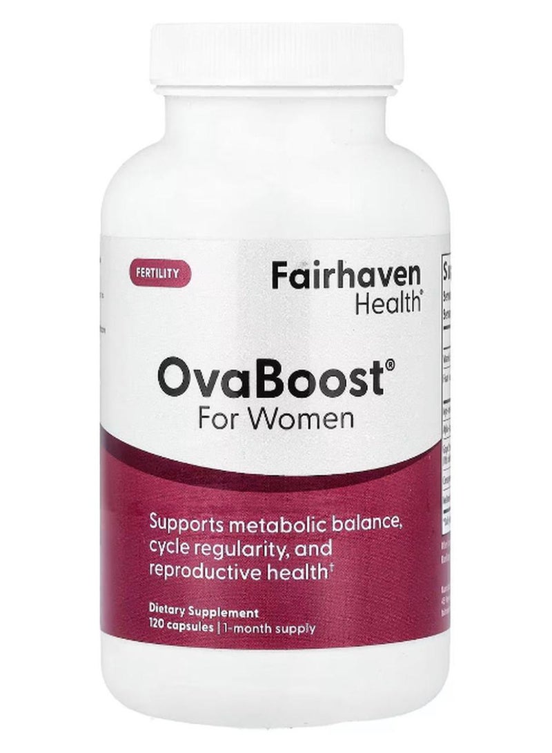 fairhaven health OvaBoost For Women, 120 Capsules Packaging may vary - Image 1