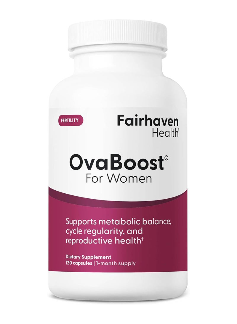 fairhaven health OvaBoost For Women, 120 Capsules Packaging may vary - Image 1