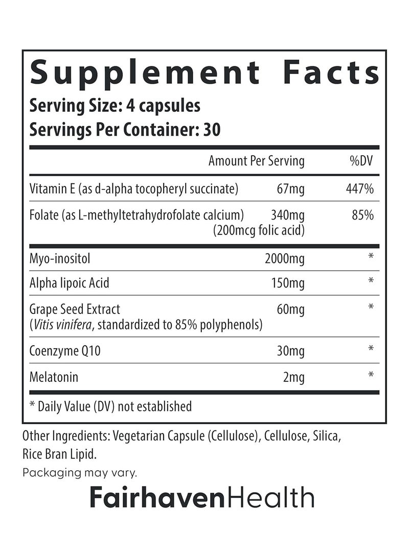 fairhaven health OvaBoost For Women, 120 Capsules Packaging may vary - Image 2
