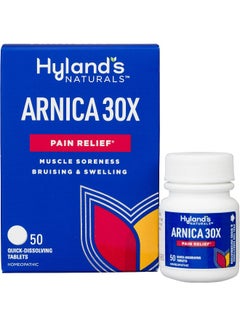 Arnica30X Pain Relief, 50 Quick Dissolving Tablets Packaging May Vary
