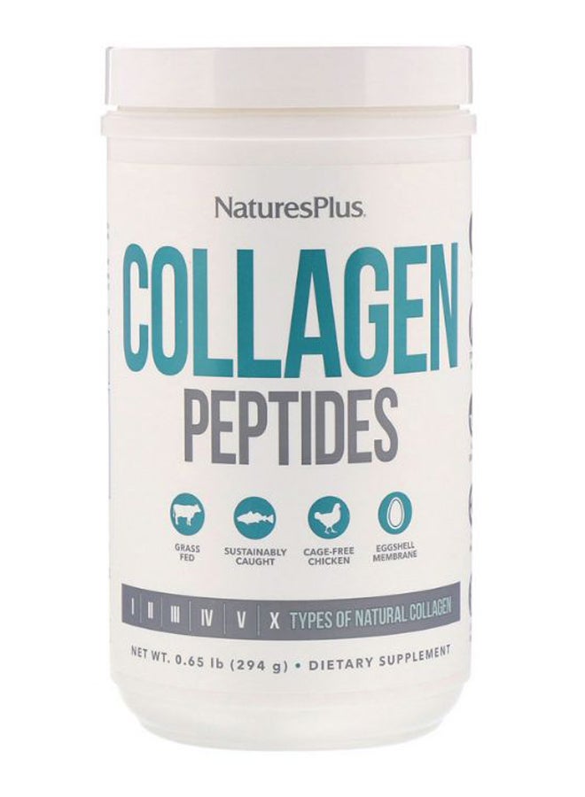 Natures Plus - Collagen Peptides Supplement 0.65 lb (294 g) - Image 1