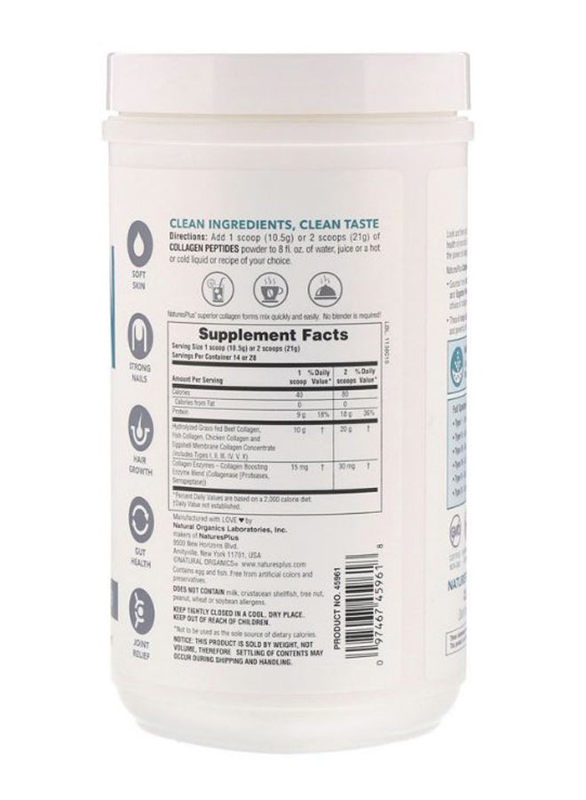 Natures Plus - Collagen Peptides Supplement 0.65 lb (294 g) - Image 1