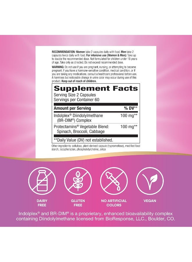 Nature's Way DIM-Plus Diindolylmethane, 120 Vegan Capsules Packaging May Vary - Image 4