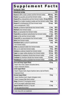 New Chapter One Daily Multi Dietary Supplement - 96 Tablets  - Image 2