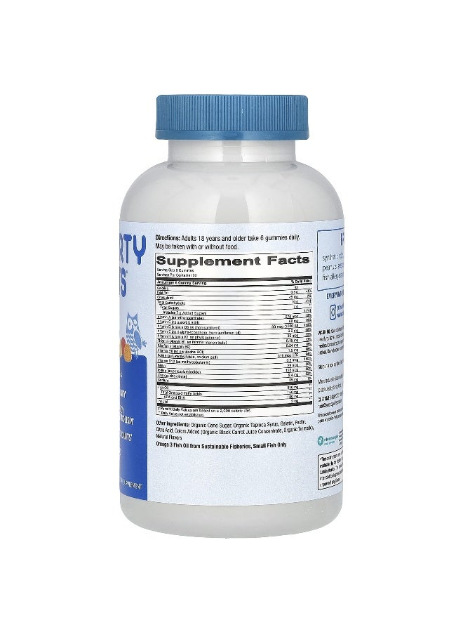 SmartyPants Adult Formula, Lemon, Orange, Strawberry and Banana, 180 Gummies - Image 2