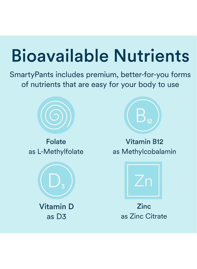 SmartyPants Adult Formula, Lemon, Orange, Strawberry and Banana, 180 Gummies - Image 5