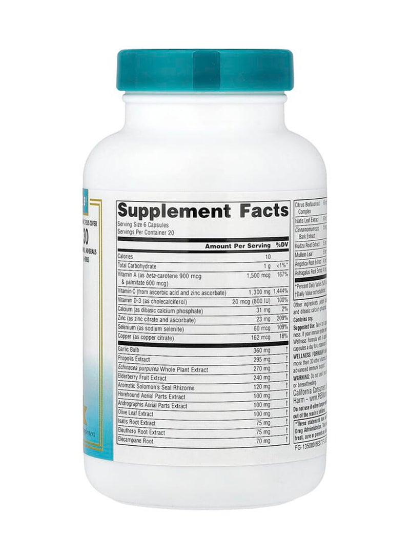 Source Naturals, Wellness FormulaÂ®, Advanced Immune Support, 120 Capsules - Image 2