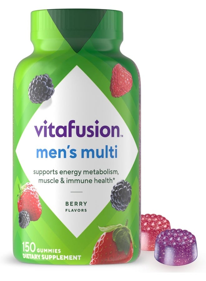 Men's Multi, Berry Flavors, 150 Gummies - pnsku/N36651309A/45/_/1735883239/e47c1a40-ef92-4ef8-9f3d-dcecd31b6bc8