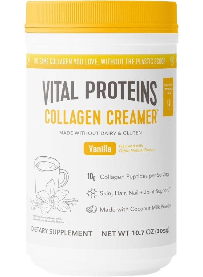 Vital Proteins - Collagen Creamer, Vanilla, 10.7 oz Packaging May Vary - Image 1
