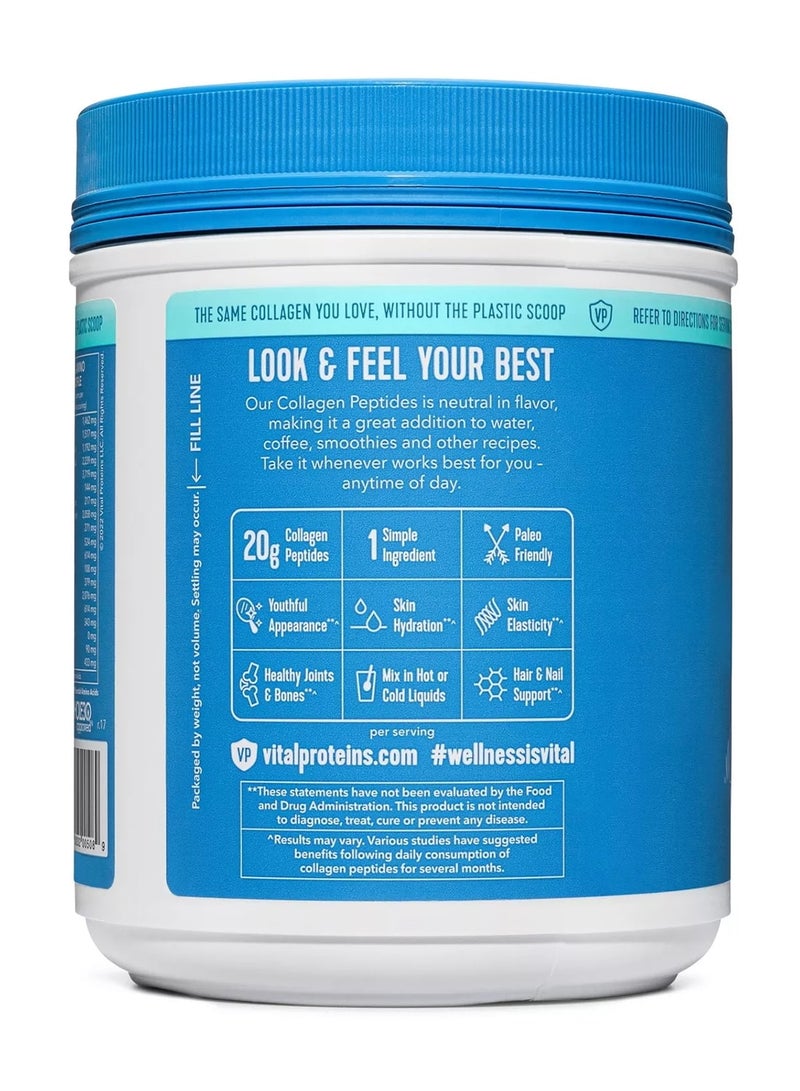 Vital Proteins - Collagen Peptides Unflavoured Dietary Supplement 20 Oz - Image 1