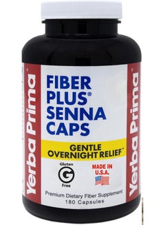 Fiber Plus Senna Caps - 180 Capsules